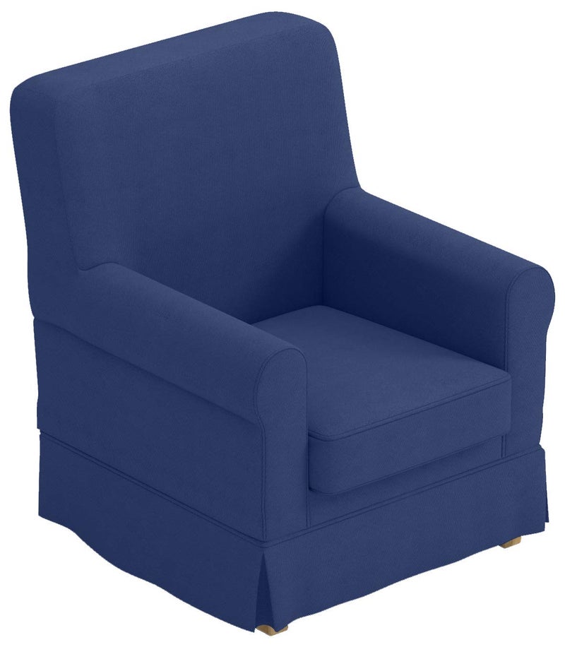 Custom Slipcover Replacement The Ektorp Jennylund Cover Replacement is Custom Made for IKEA Jennylund Chair. an IKEA Armchair Sofa Slipcover Replacement (Blue) - Image 4